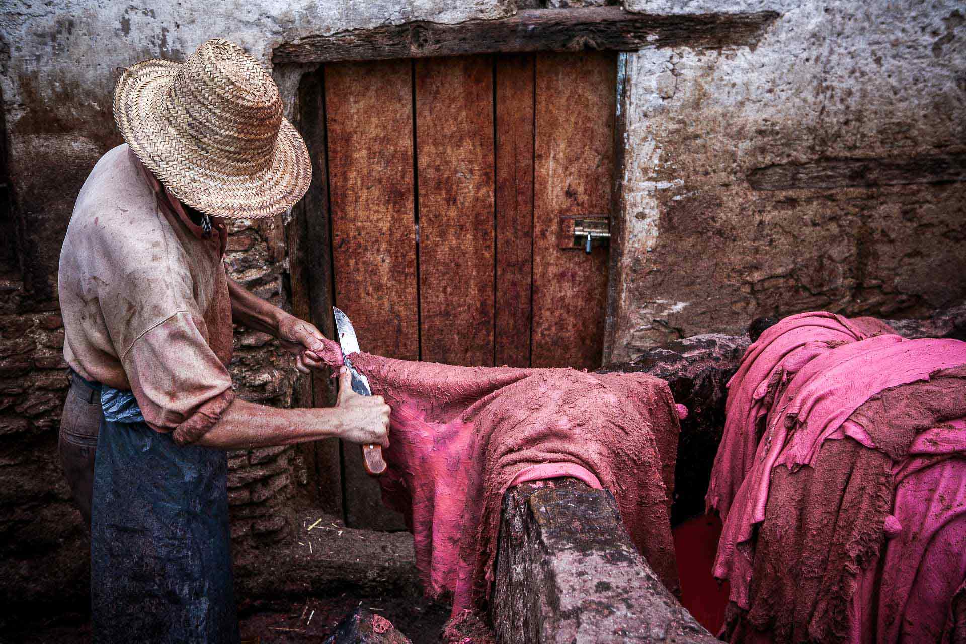 Morocco : the colors of labour