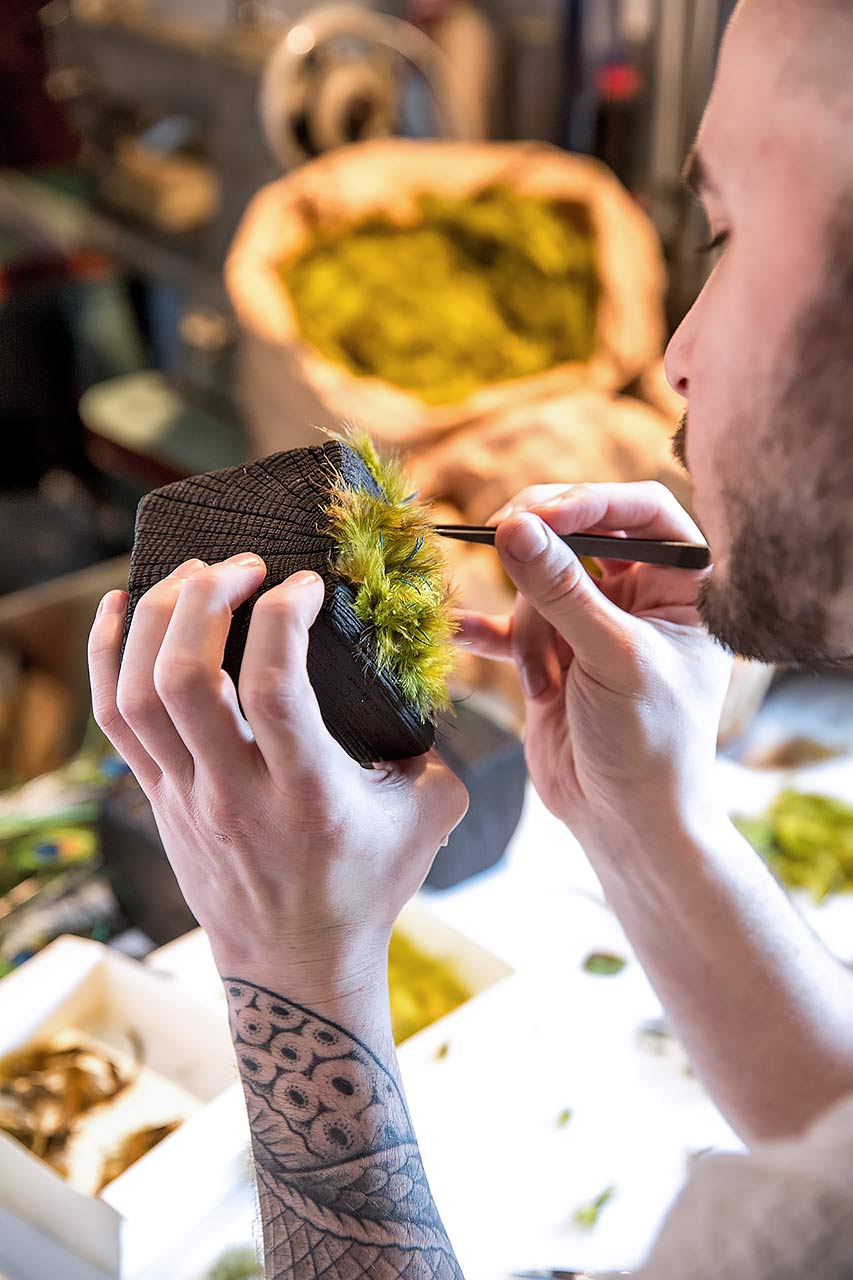 juliencresp_maxime leroy, plumassier