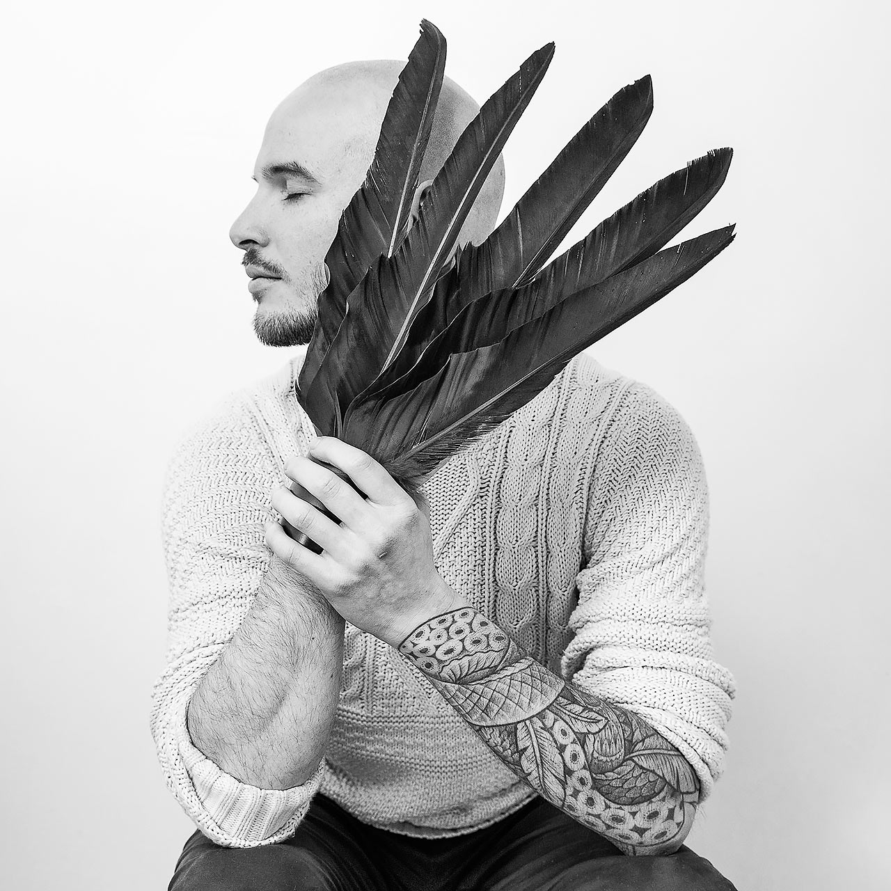 juliencresp_maxime leroy, plumassier