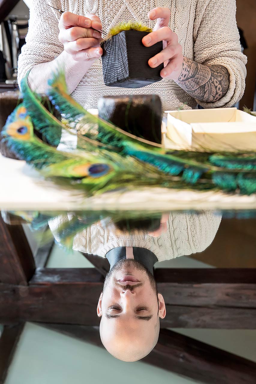 juliencresp_maxime leroy, plumassier