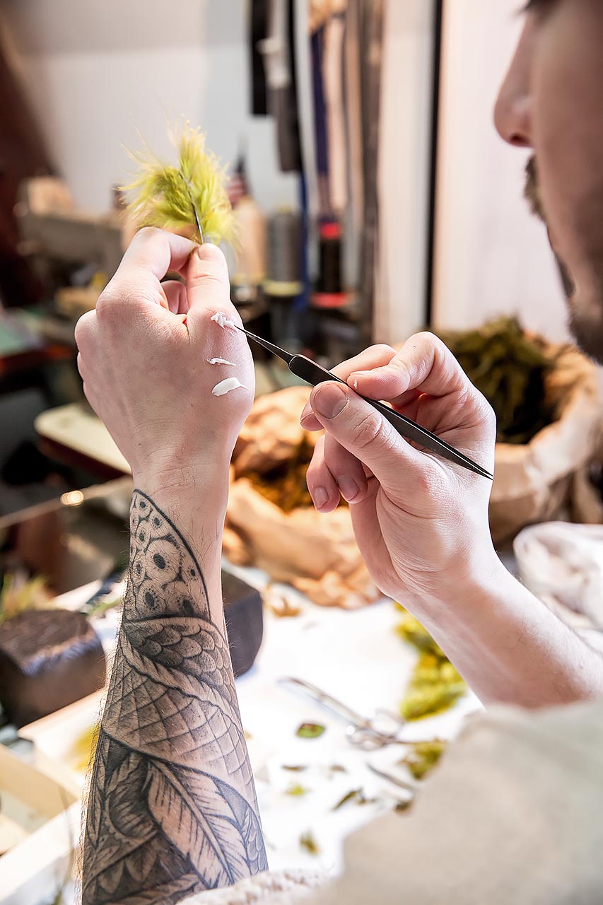 juliencresp_maxime leroy, plumassier