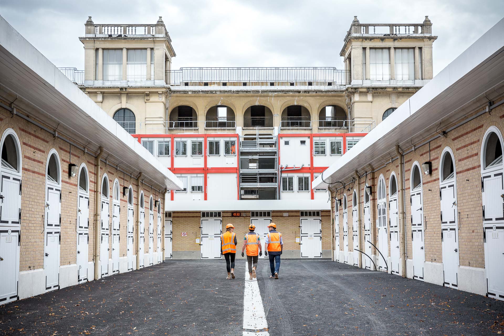 le nouvel hippodrome de longchamp, par julien cresp