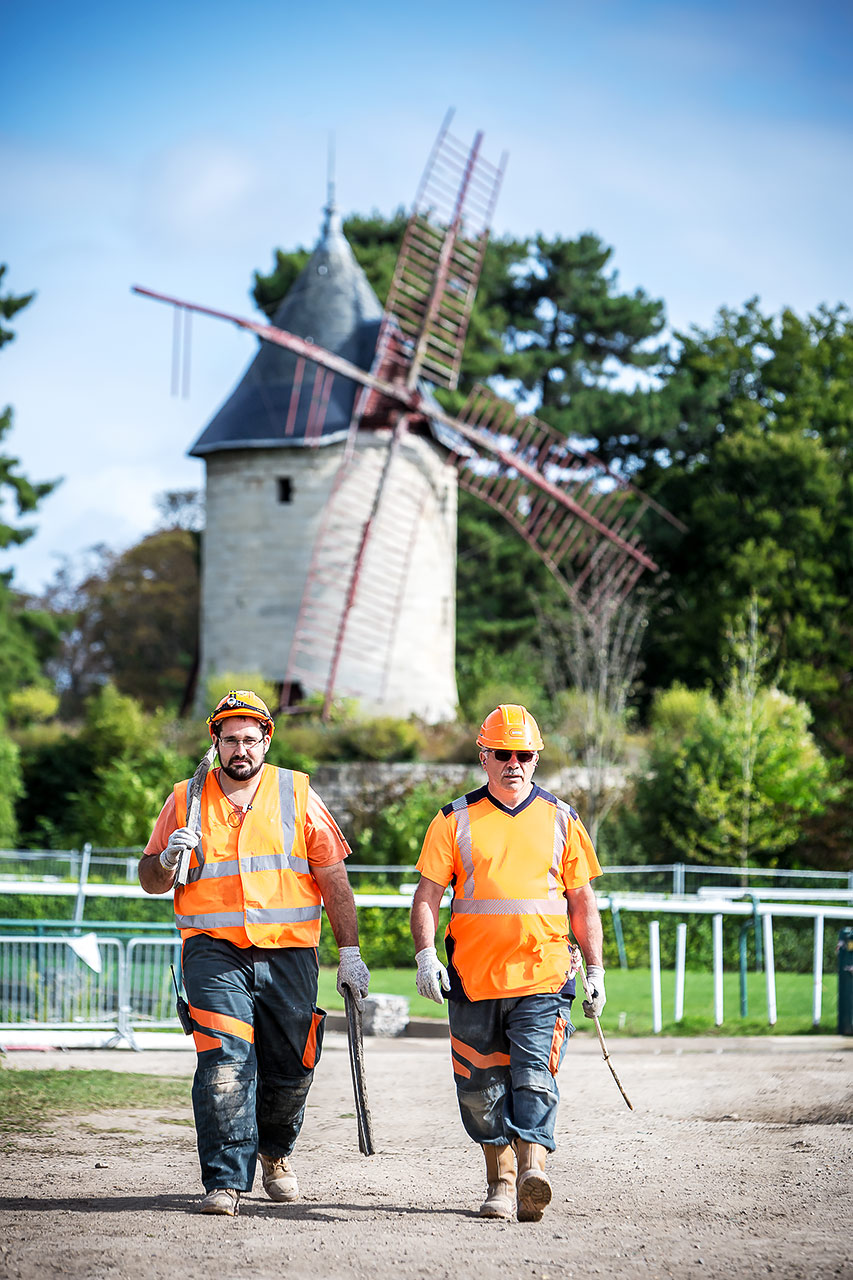 le nouvel hippodrome de longchamp, par julien cresp