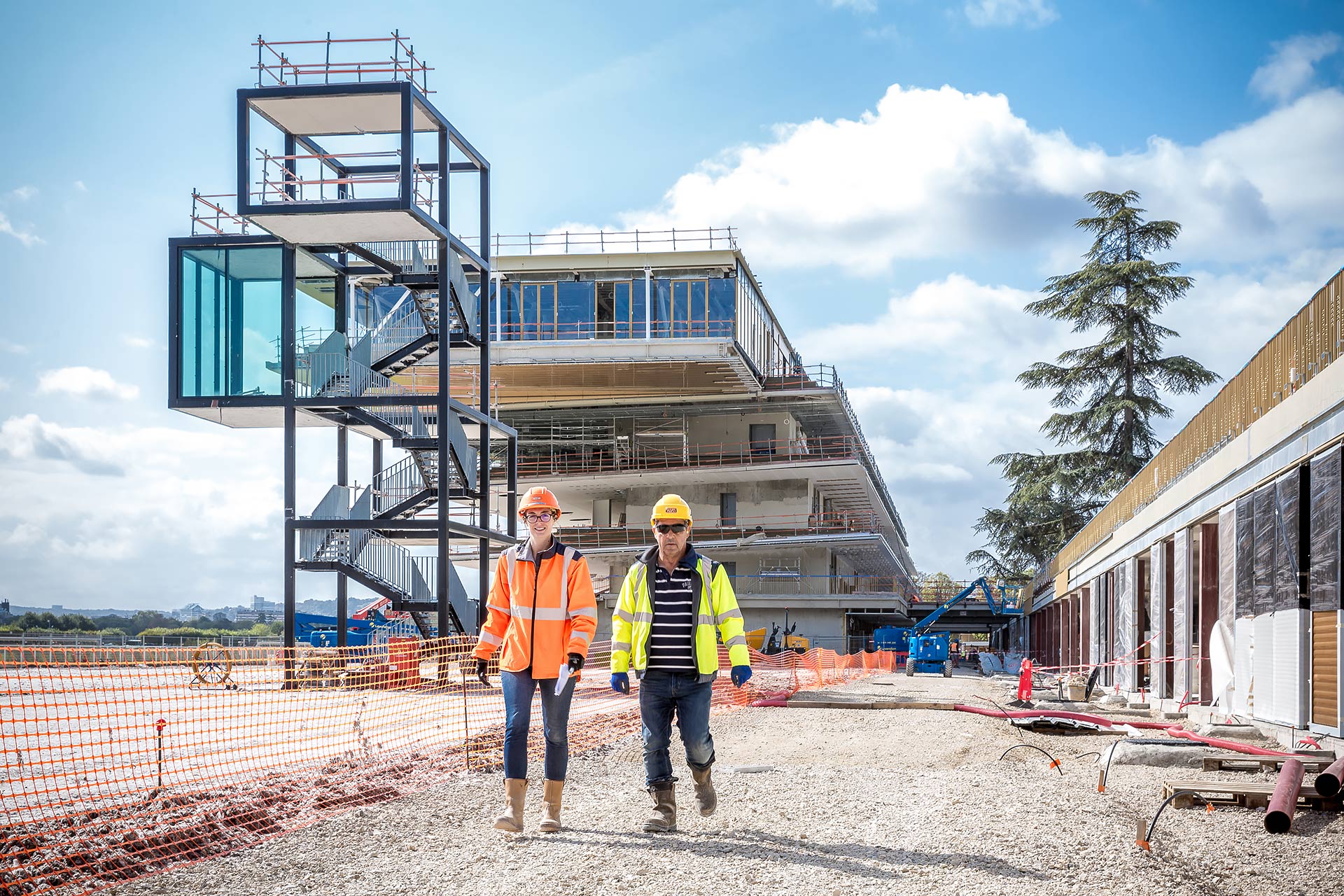 le nouvel hippodrome de longchamp, par julien cresp