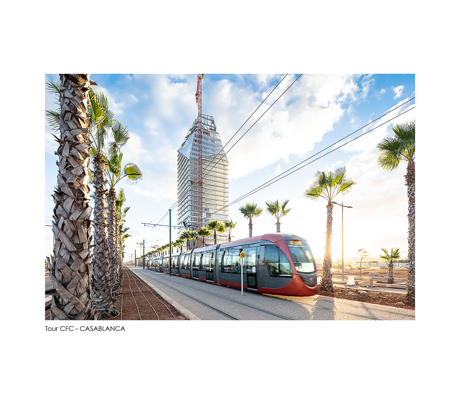 la tour CFC à casablanca photographiée par Julien cresp