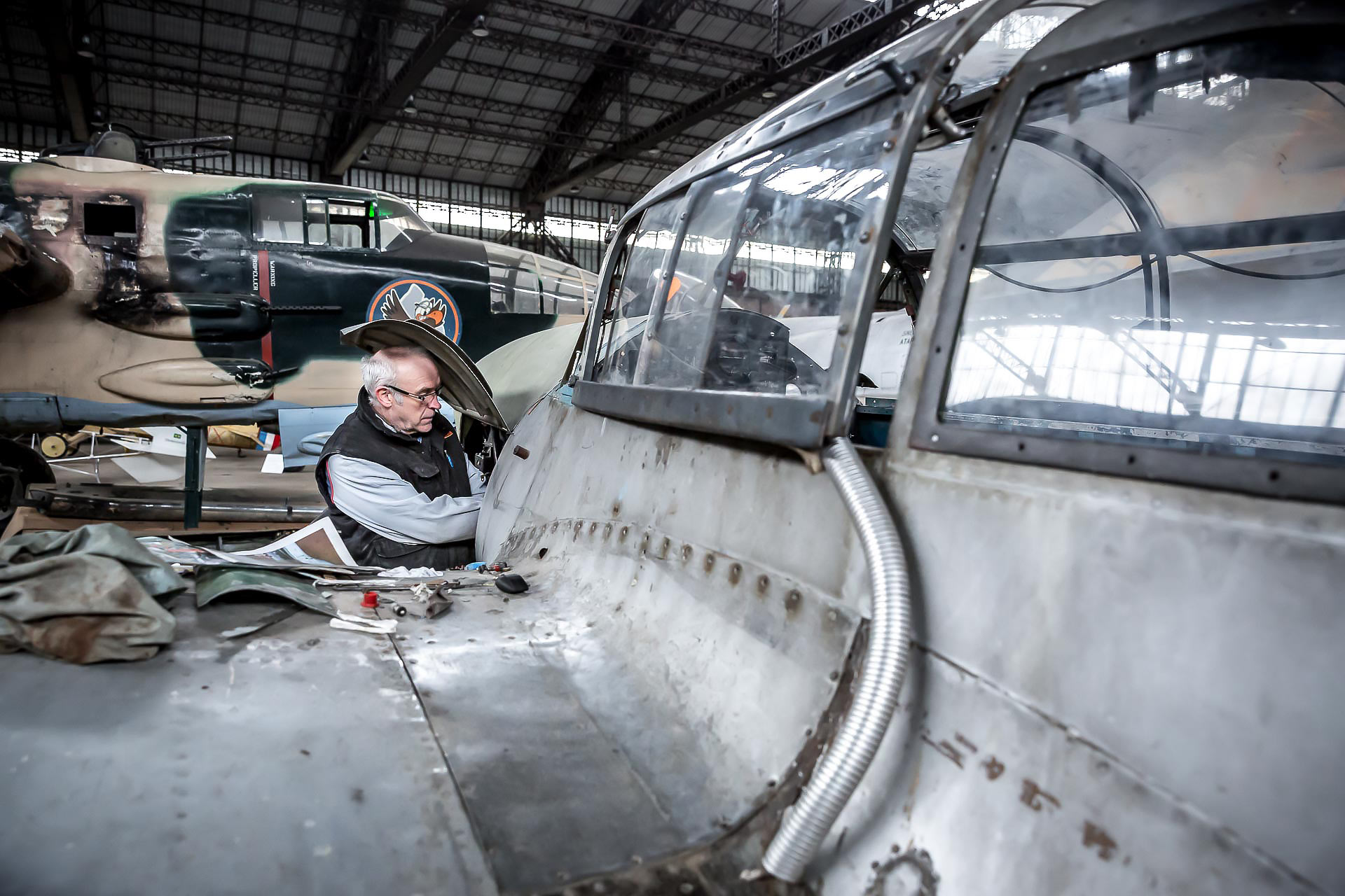 les réparateurs du ciel photographies de julien cresp