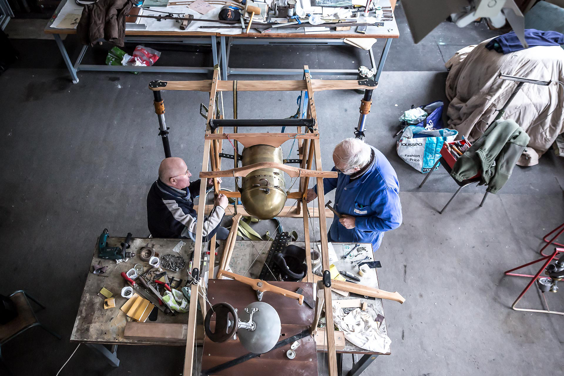 musée de l'aviation de melun villaroche, par julien cresp
