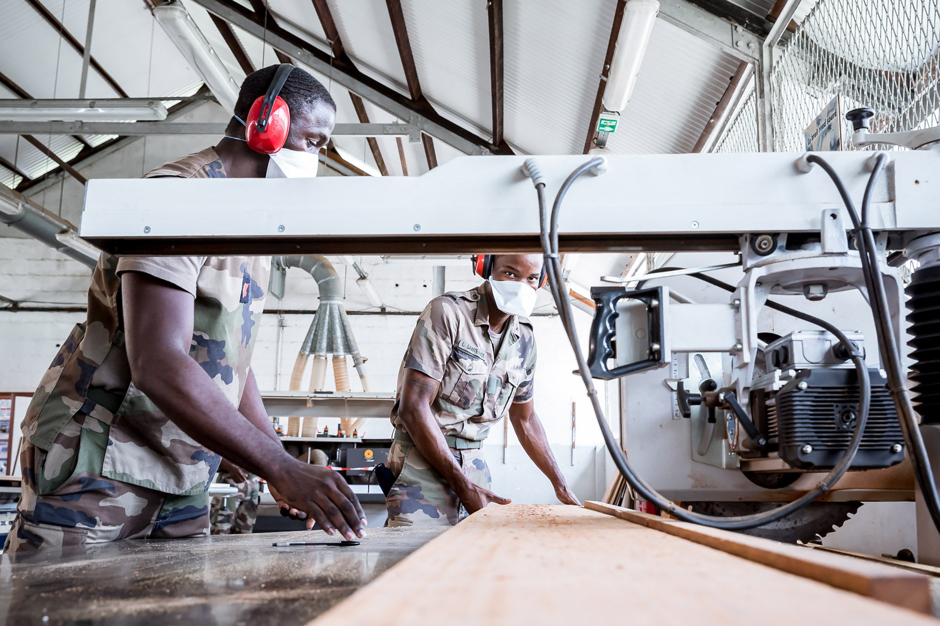 reportage de julien cresp sur le RSMA de guyane