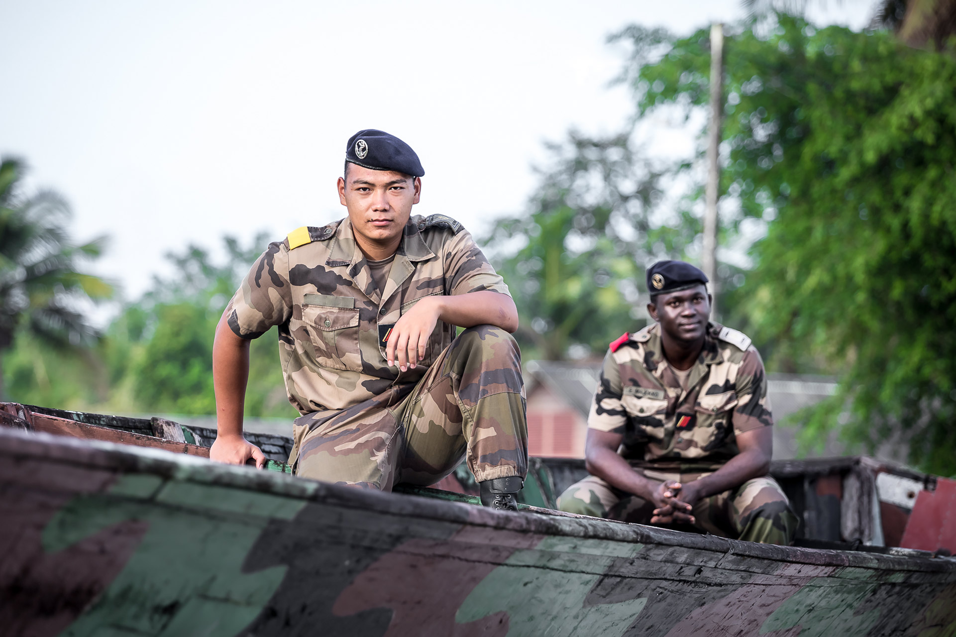 reportage de julien cresp sur le RSMA de guyane