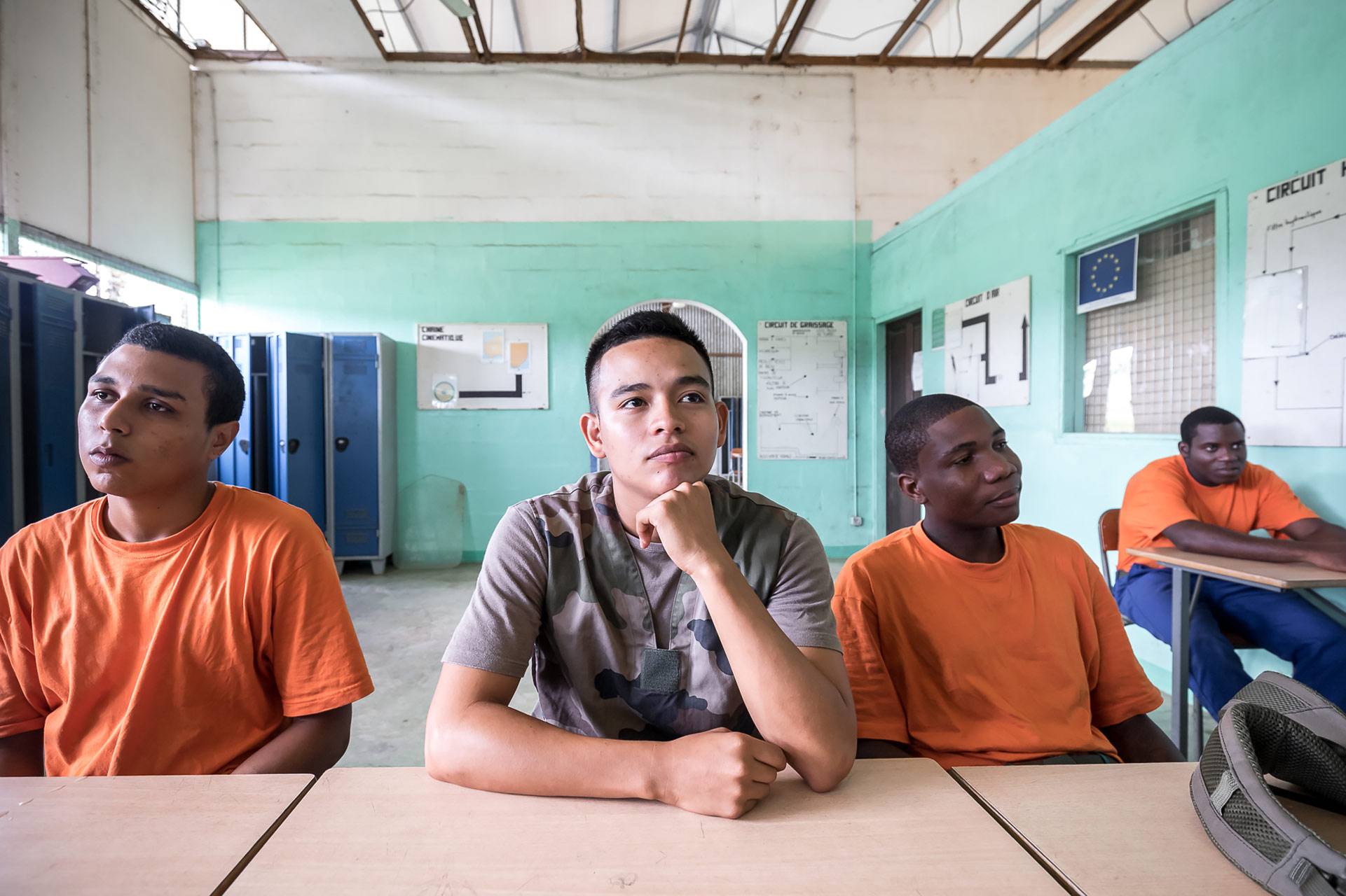 reportage de julien cresp sur le RSMA de guyane