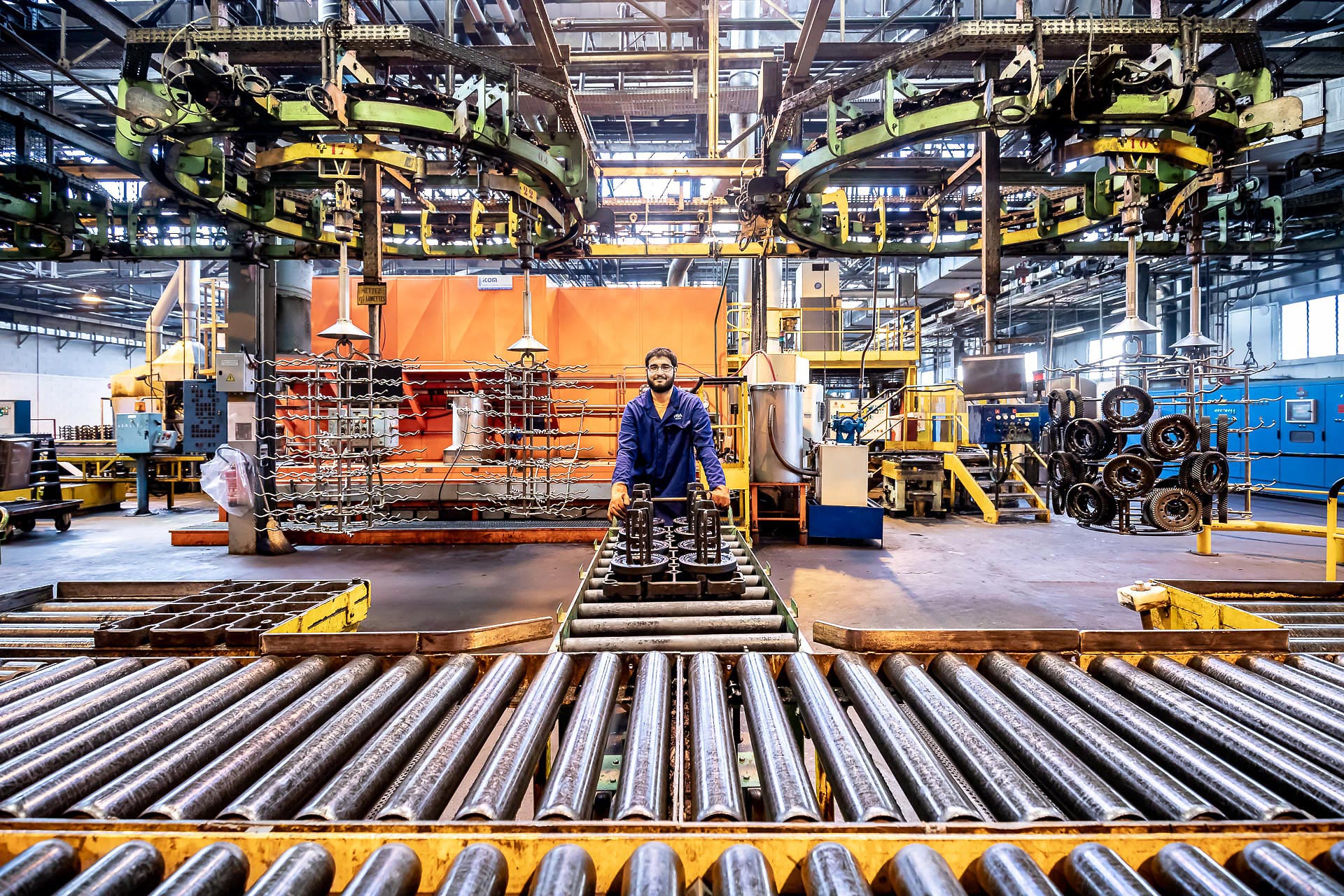 les sites PSA de Metz et tremery par le photographe julien cresp