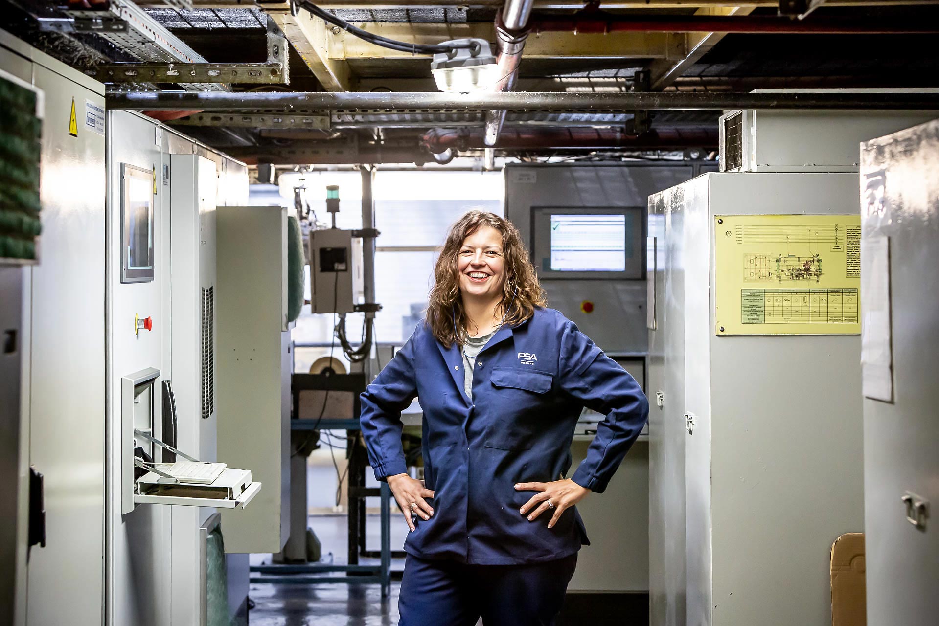 les sites PSA de Metz et tremery par le photographe julien cresp