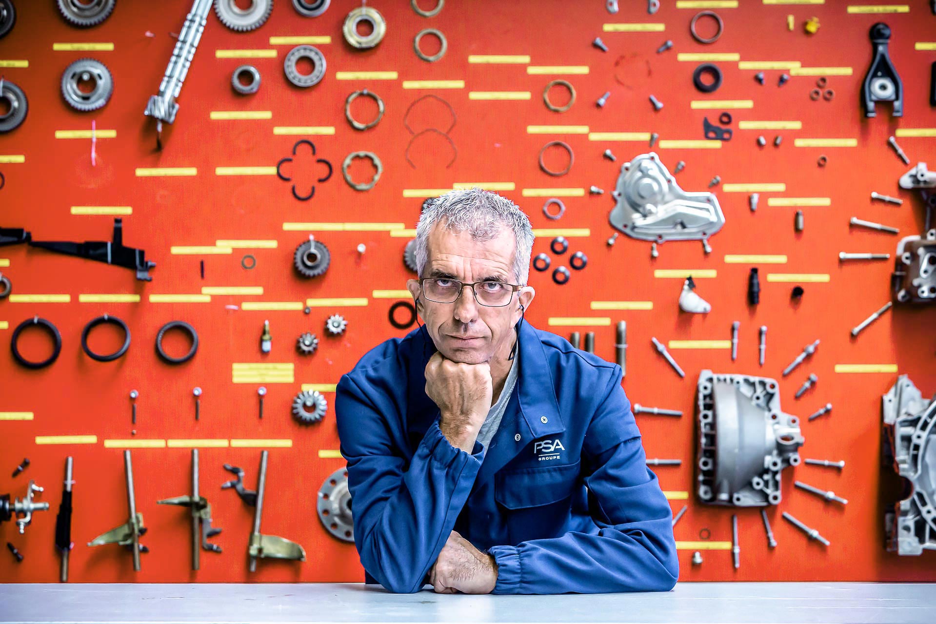 Usines PSA de tremery et metz, moteurs et boites de vitesses, par le photographe julien cresp