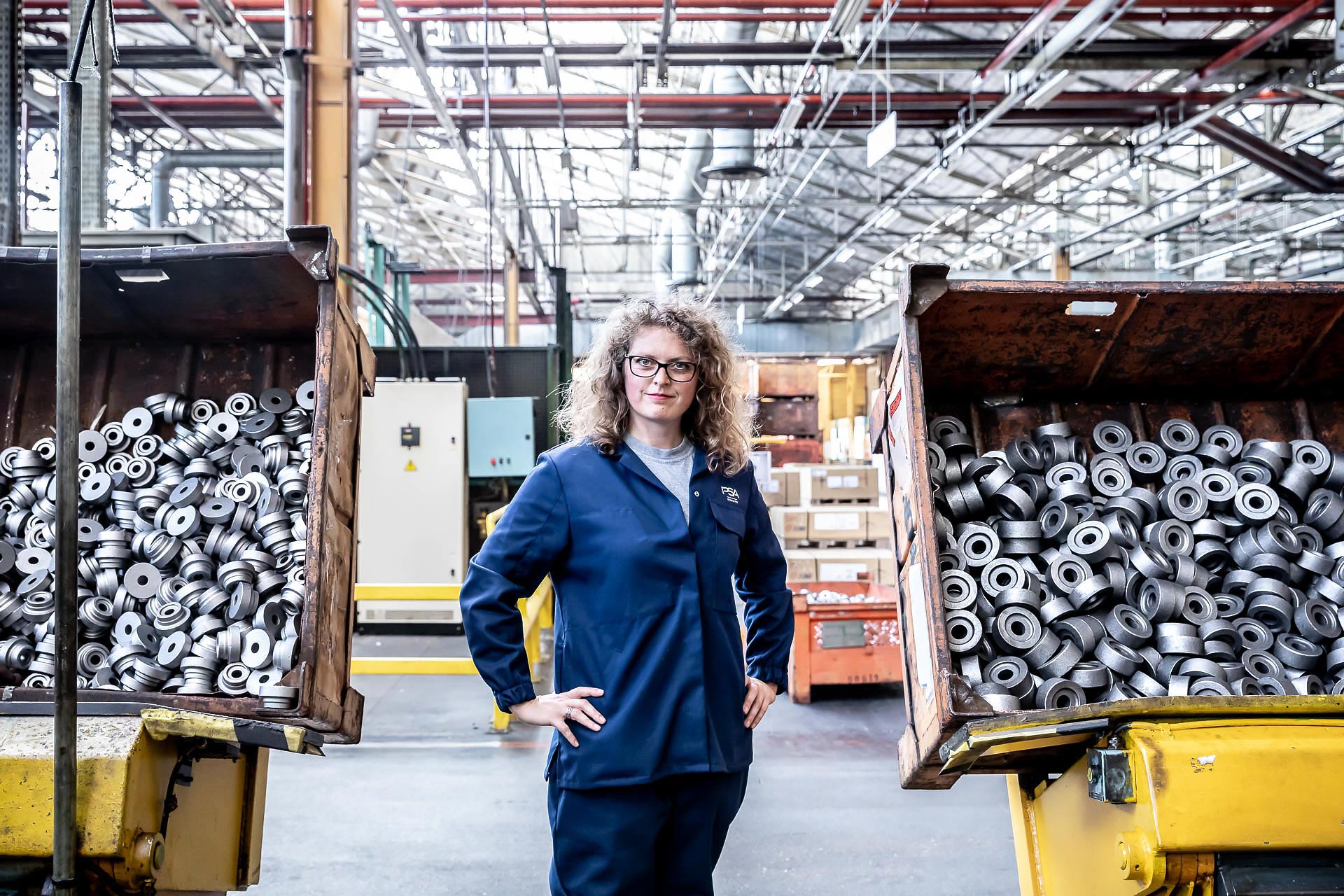 julien cresp photographie les usines PSA de Metz et Tremery