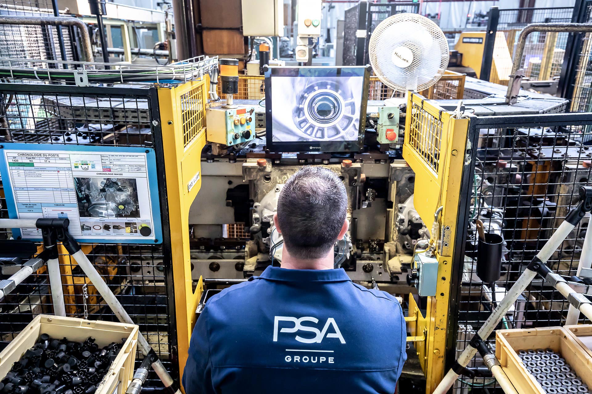 julien cresp photographie les usines PSA de Metz et Tremery