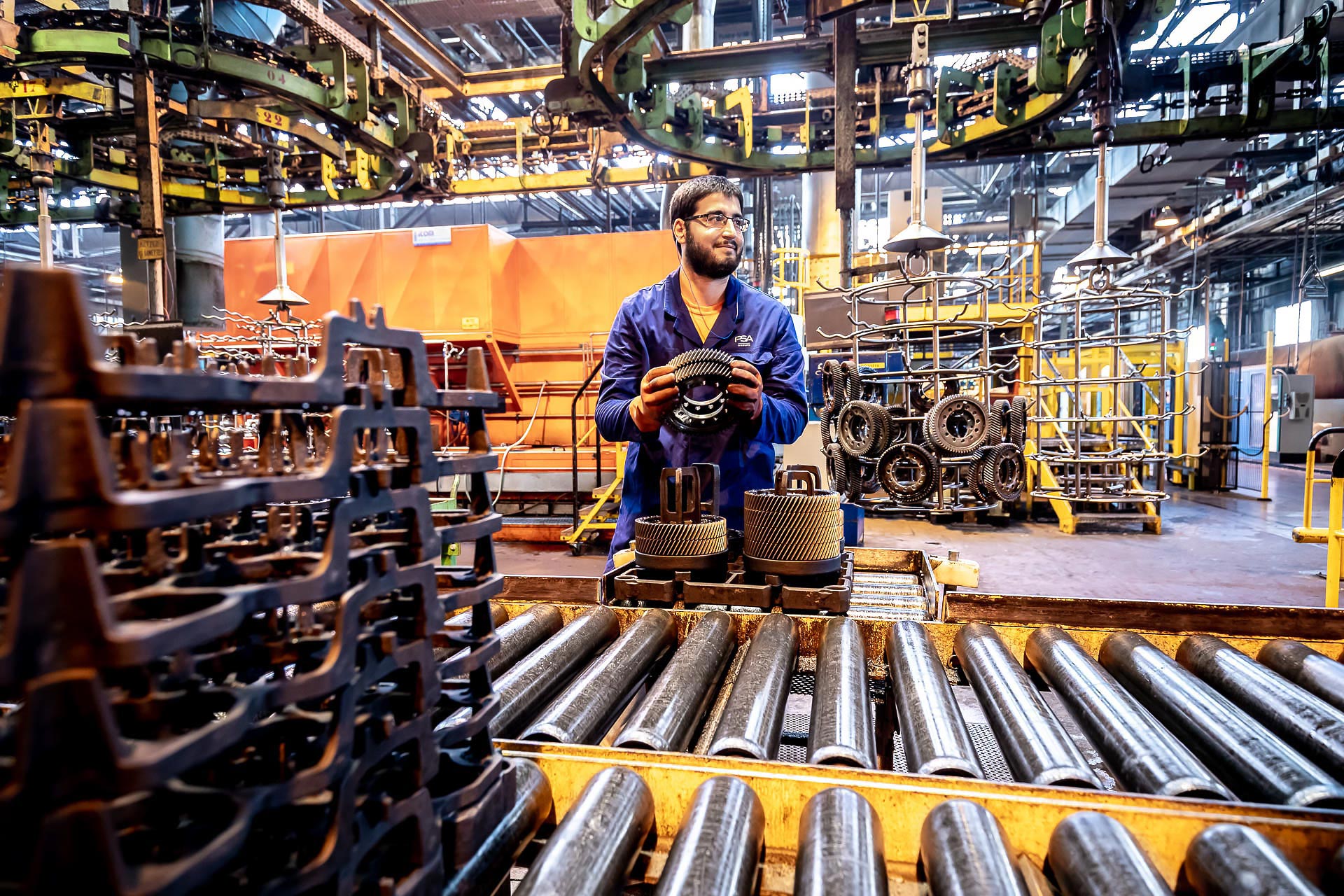 julien cresp photographie les usines PSA de Metz et Tremery