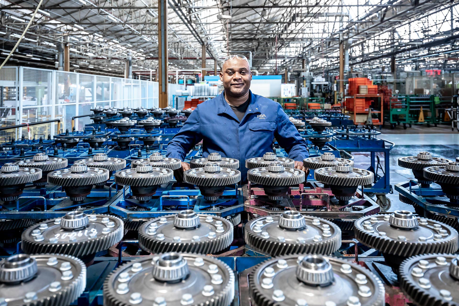 julien cresp photographie les usines PSA de Metz et Tremery