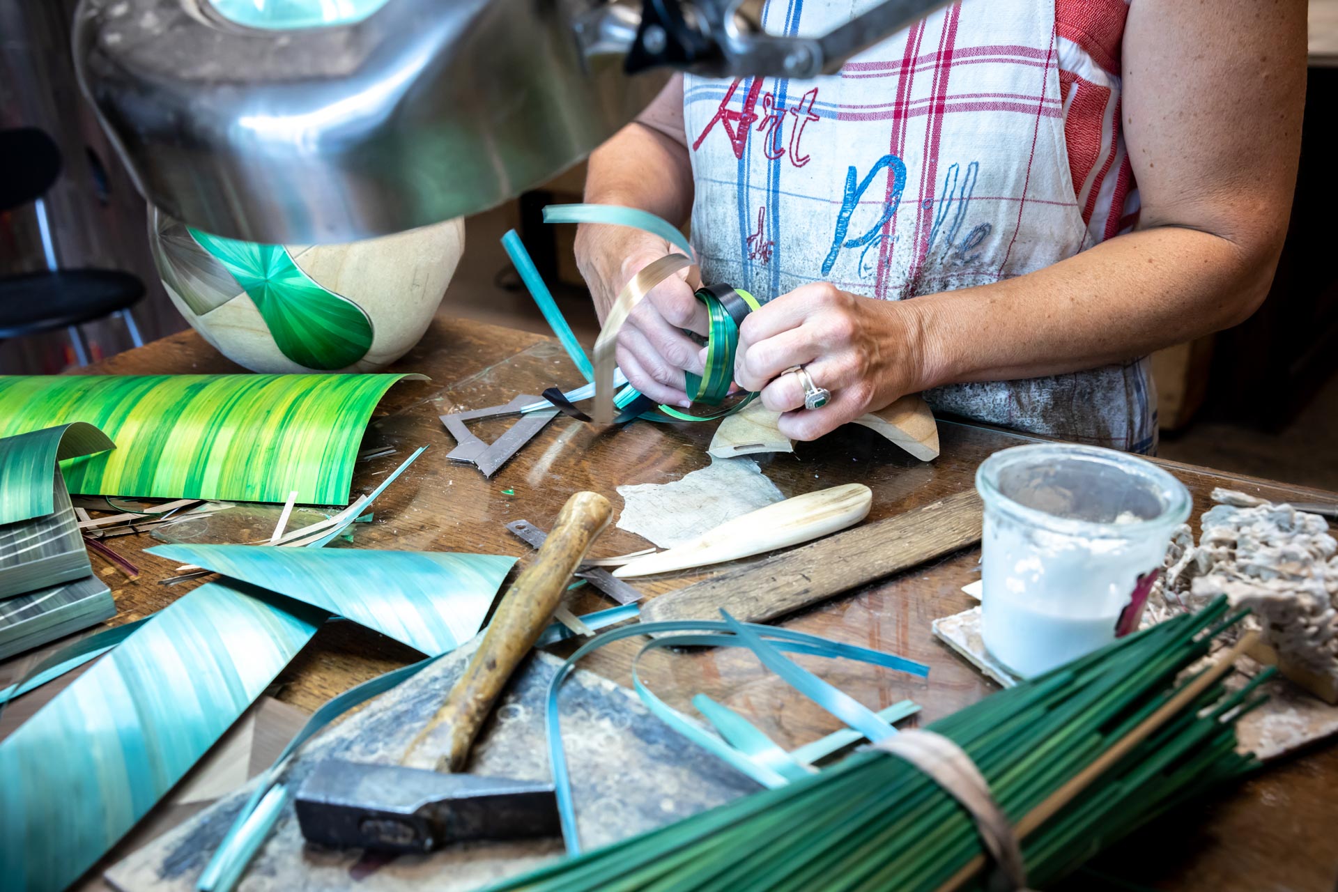 la marqueterie de paille photographiée par julien cresp