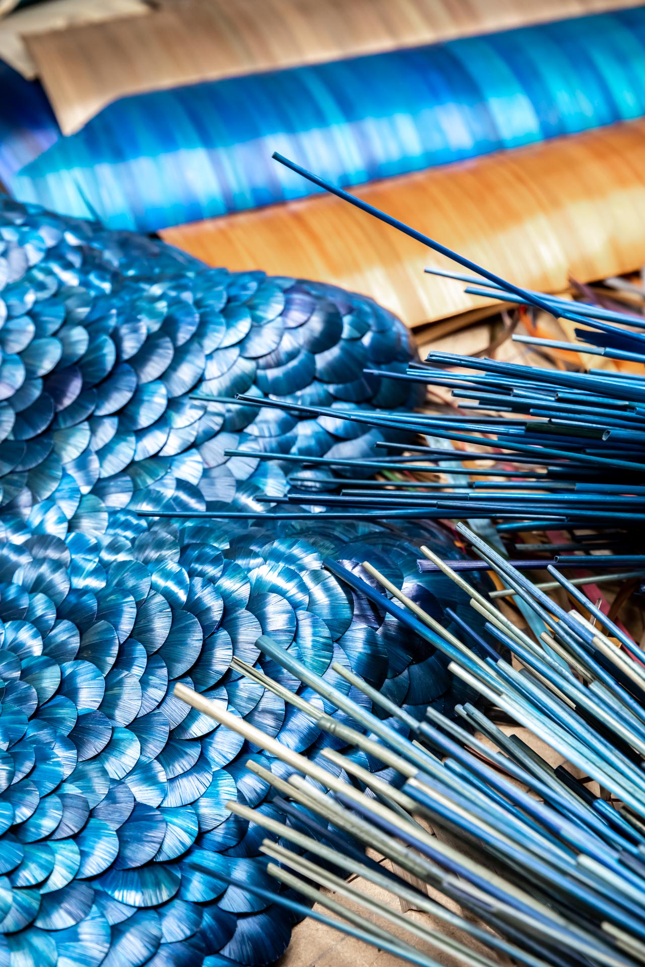 la marqueterie de paille photographiée par julien cresp