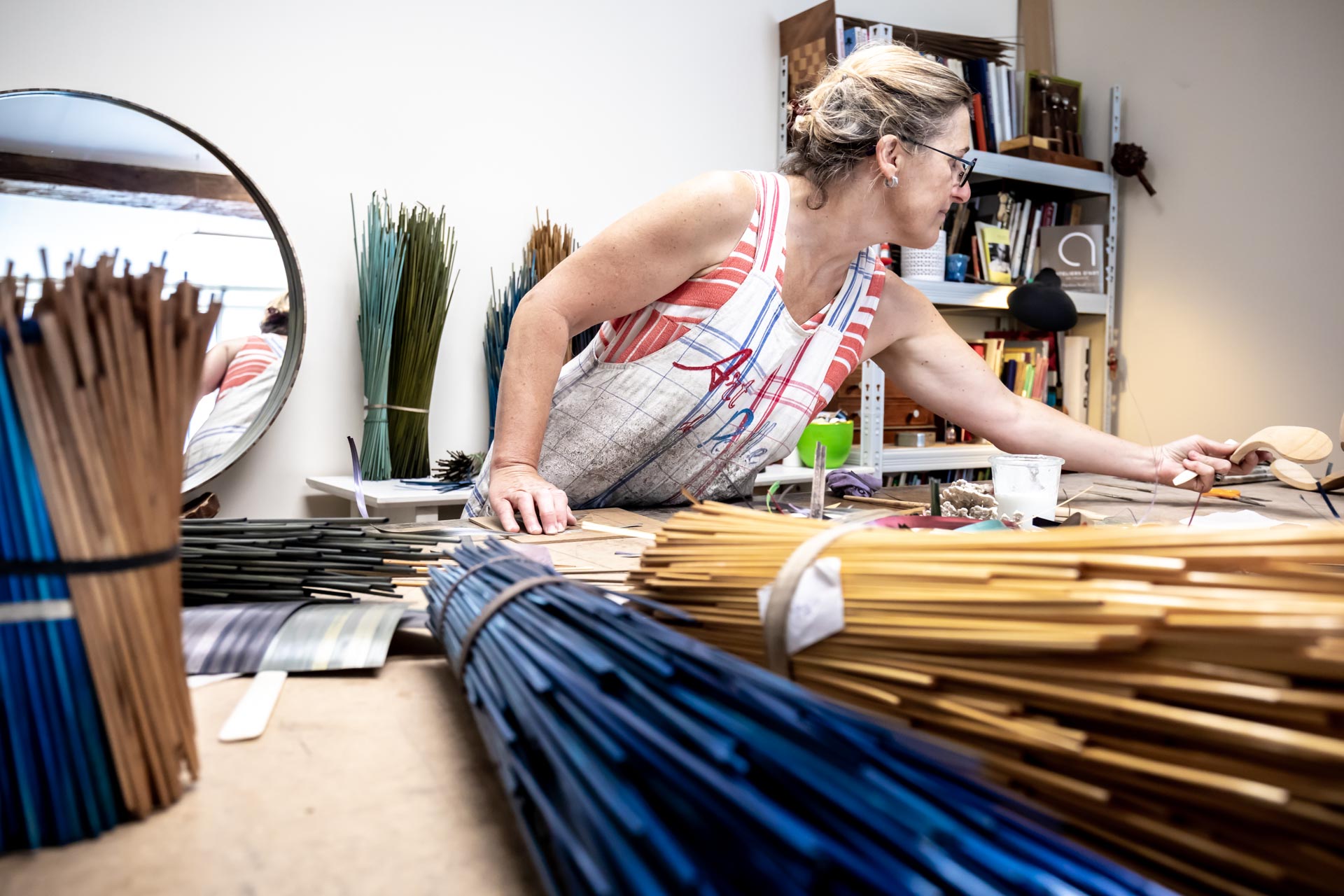 la marqueterie de paille photographiée par julien cresp