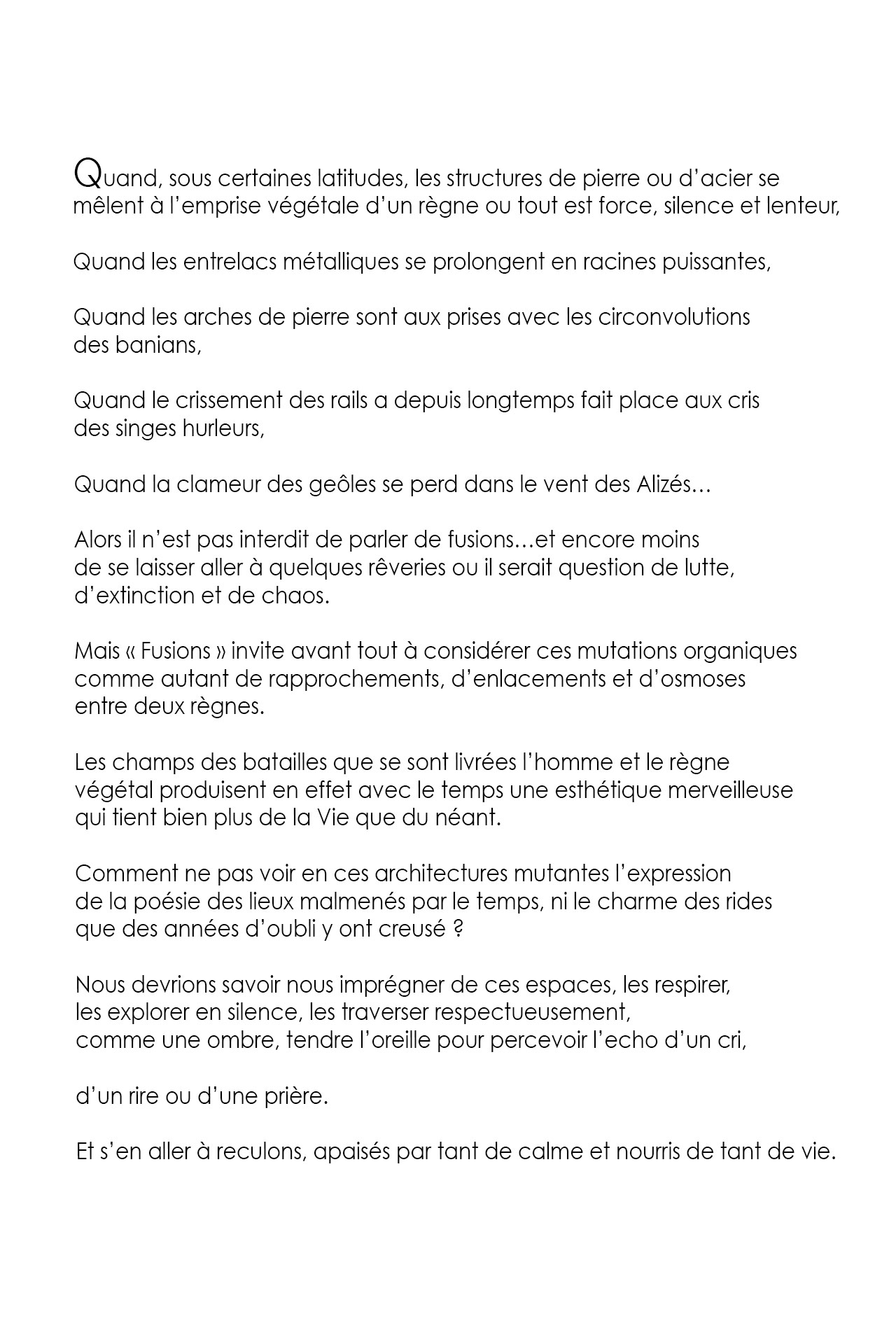 texte fusions de julien cresp