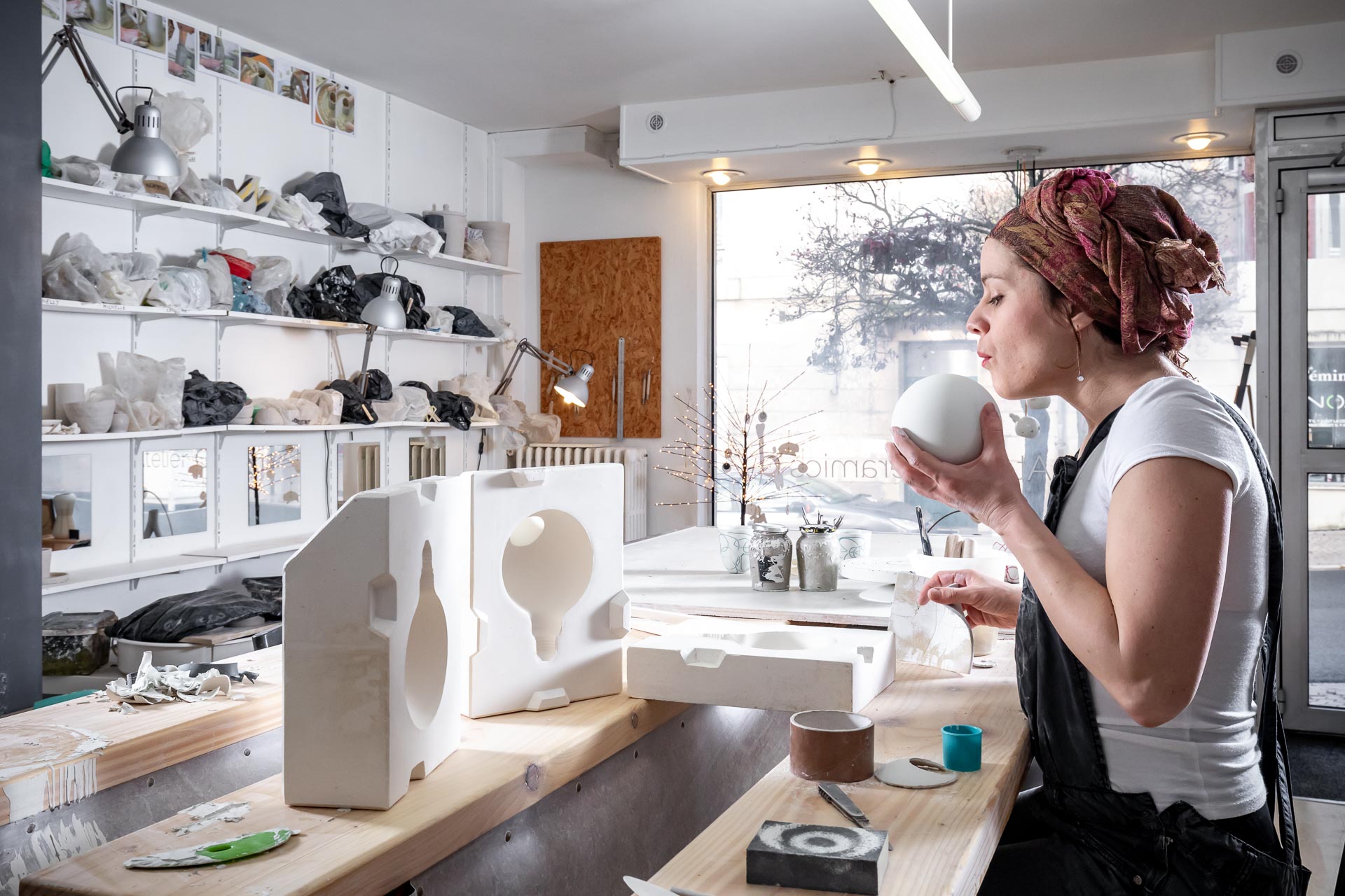 reportage photographique sur delphine millet, par julien cresp