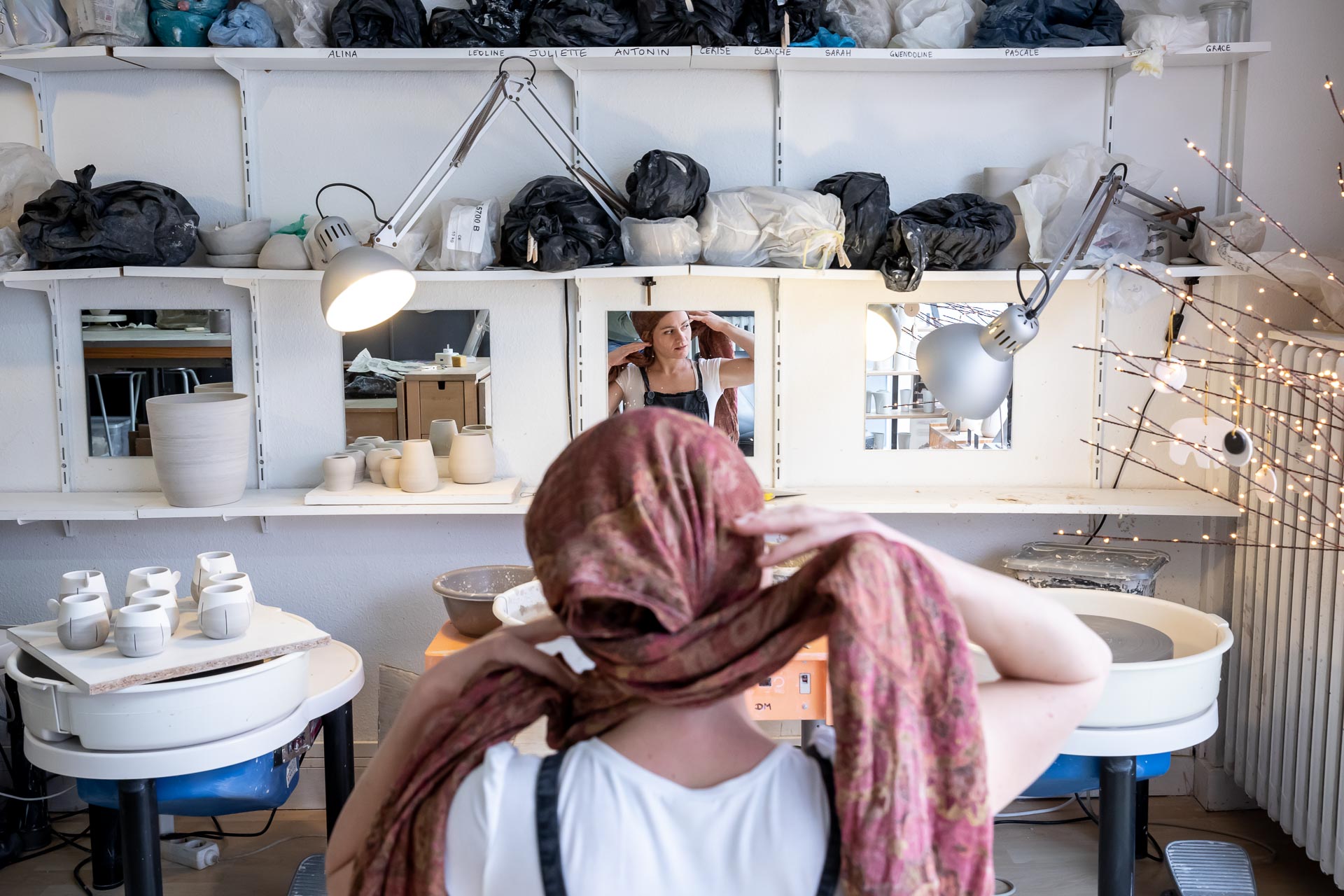 reportage photographique sur delphine millet, par julien cresp