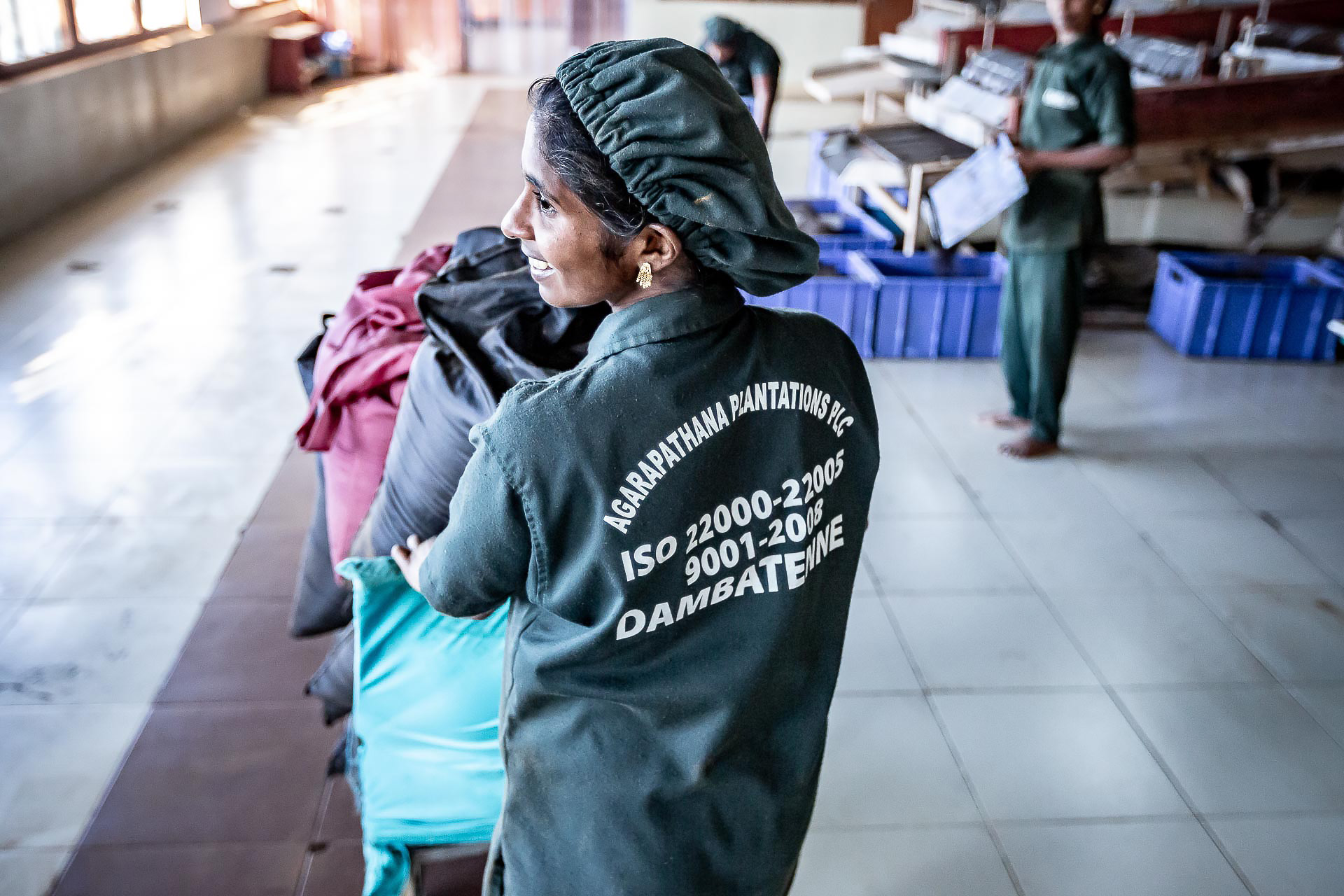 la fabrique de thé de dambatenne photographiée par julien cresp