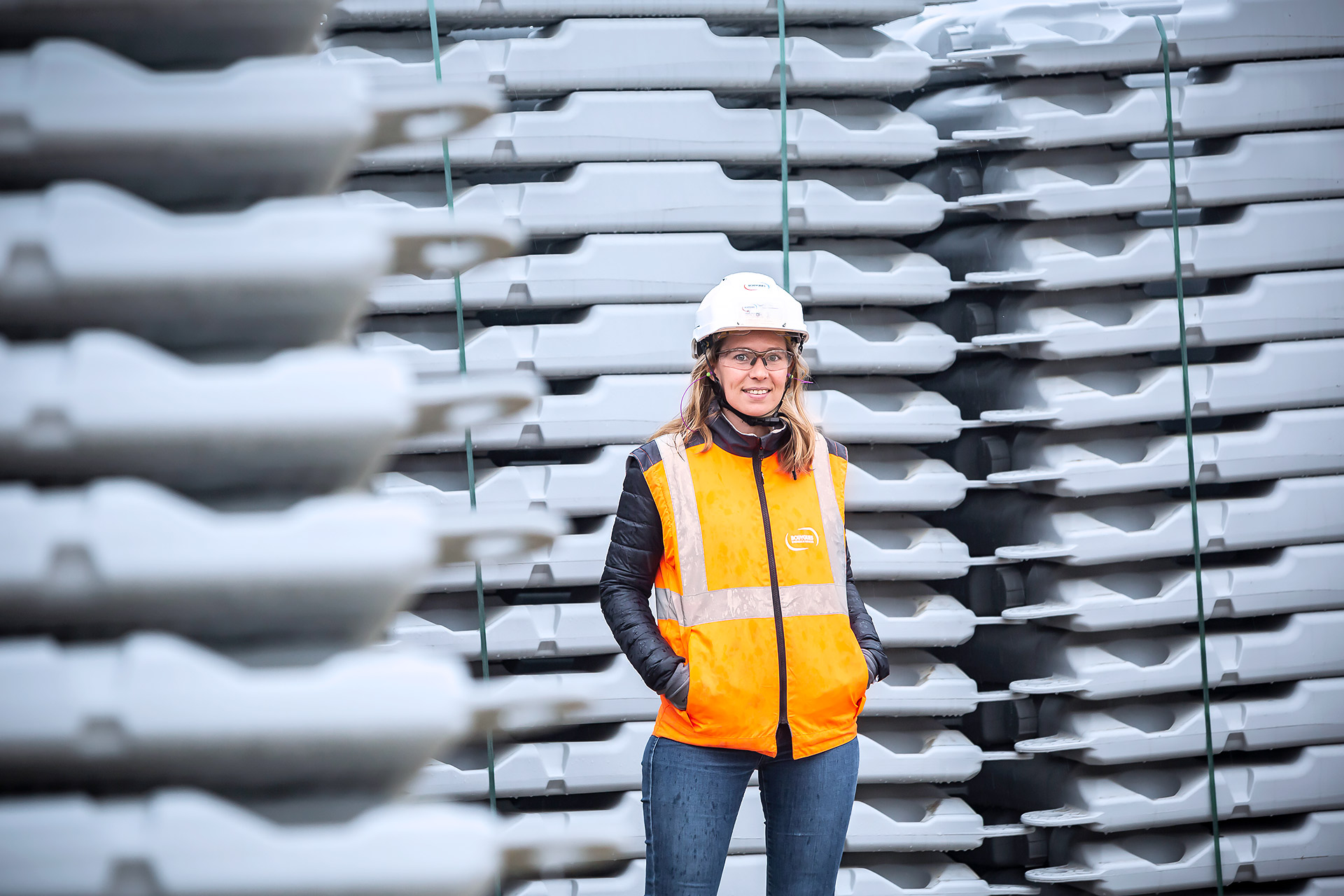 julien cresp mandaté par Bouygues énergie service pour photographier la centrale de Piolenc