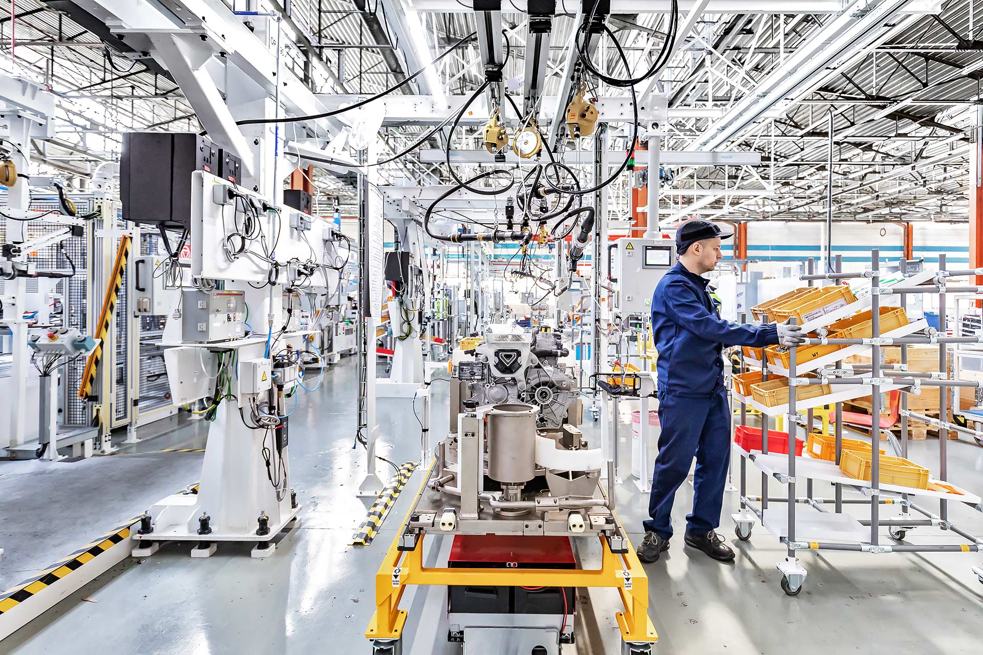 julien cresp photographie les moteurs electriques de PSA metz