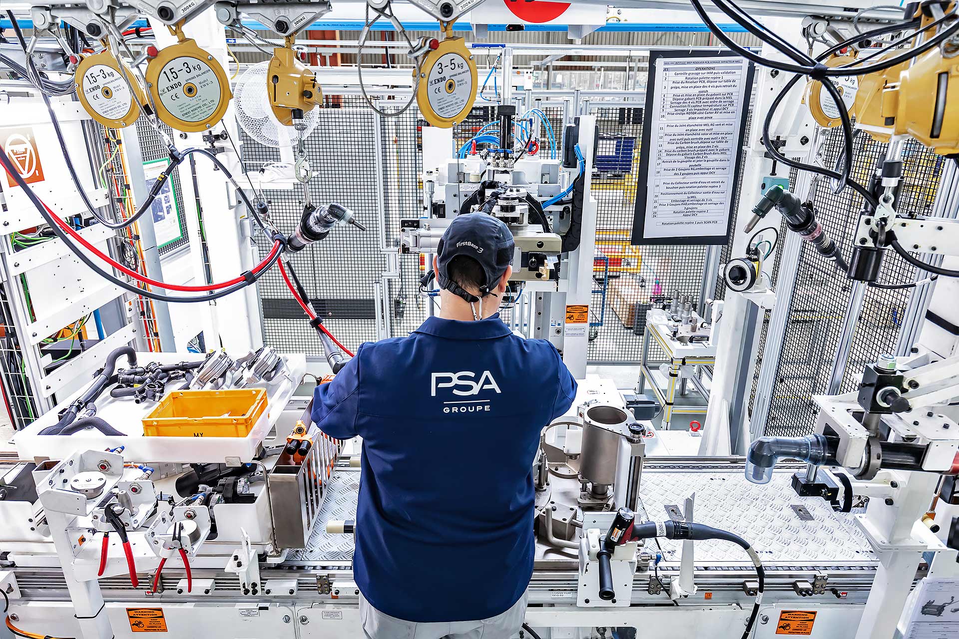 julien cresp photographie les moteurs electriques de PSA metz