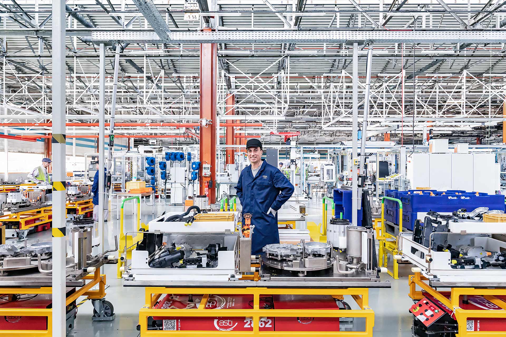 julien cresp photographie les moteurs electriques de PSA metz