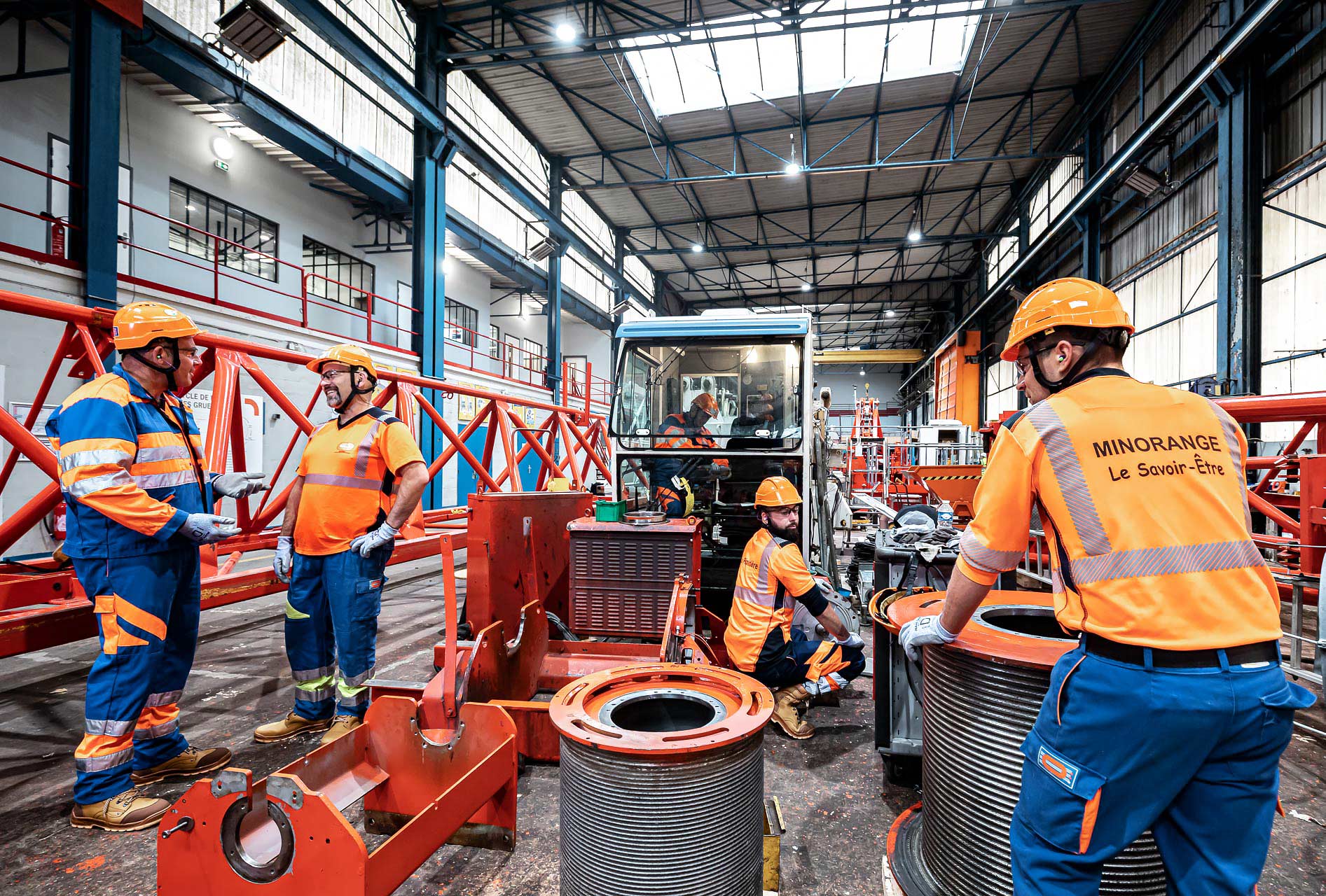 julien cresp réalise les photographies des compagnons du minorange