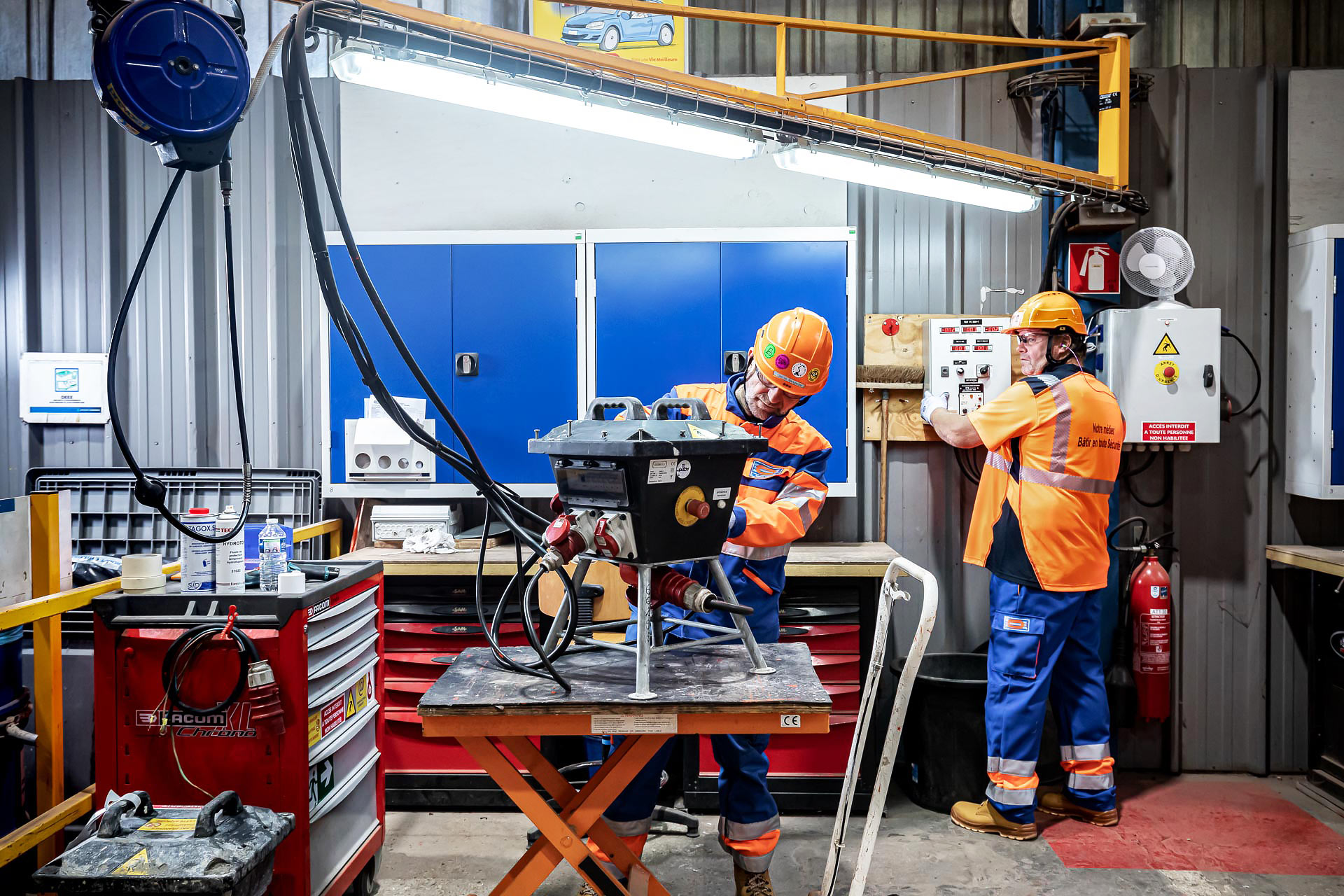Les compagnons du Minorange photographiés par julien cresp