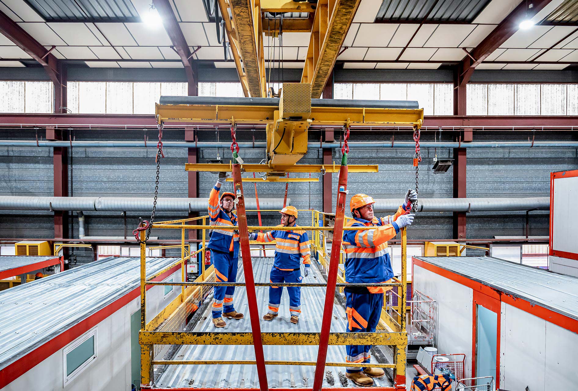 Les compagnons du Minorange photographiés par julien cresp