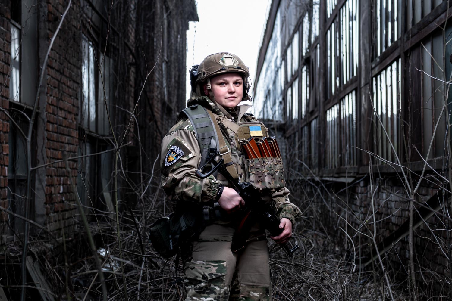 Combattante ukrainienne