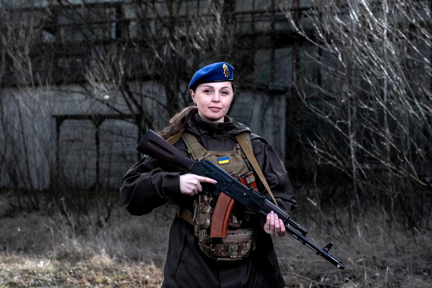 Combattante ukrainienne