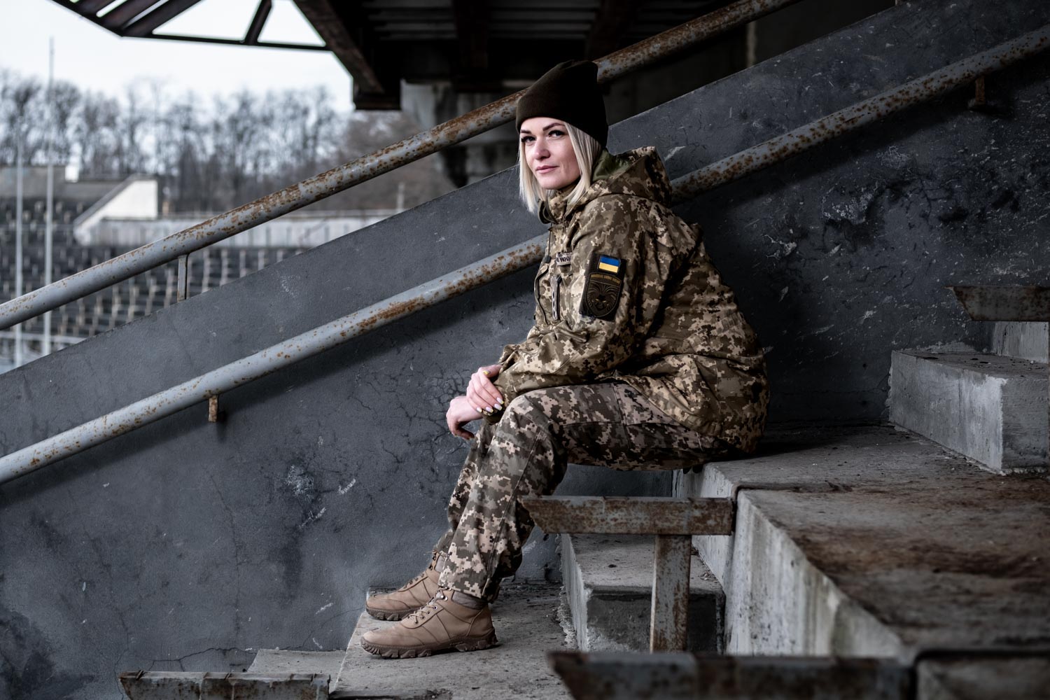 Combattante ukrainienne