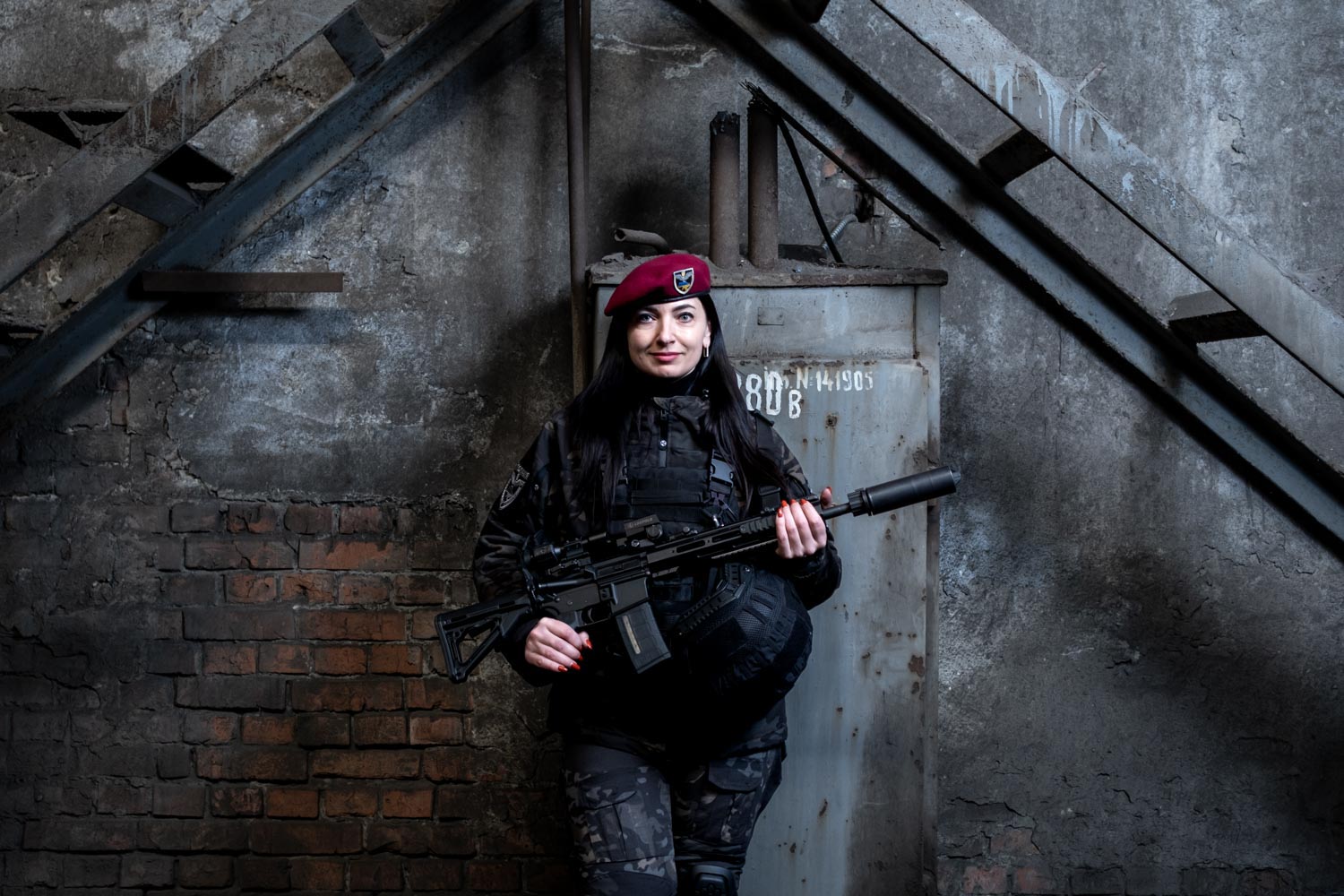 Combattante ukrainienne