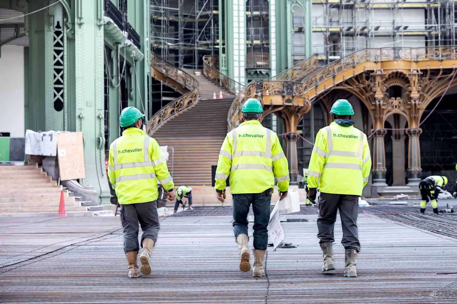 Société H. Chevalier, patrimoine historique, bâtiments historiques, rénovation, protection du patrimoine, compagnons, métiers d'art, construction, julien Cresp