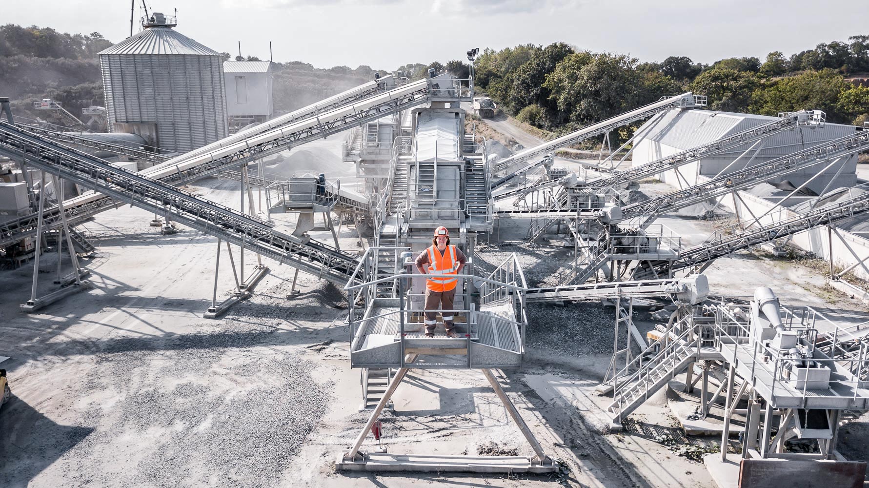 portraits de compagnons du Colas Routes par le photographe Julien CRESP