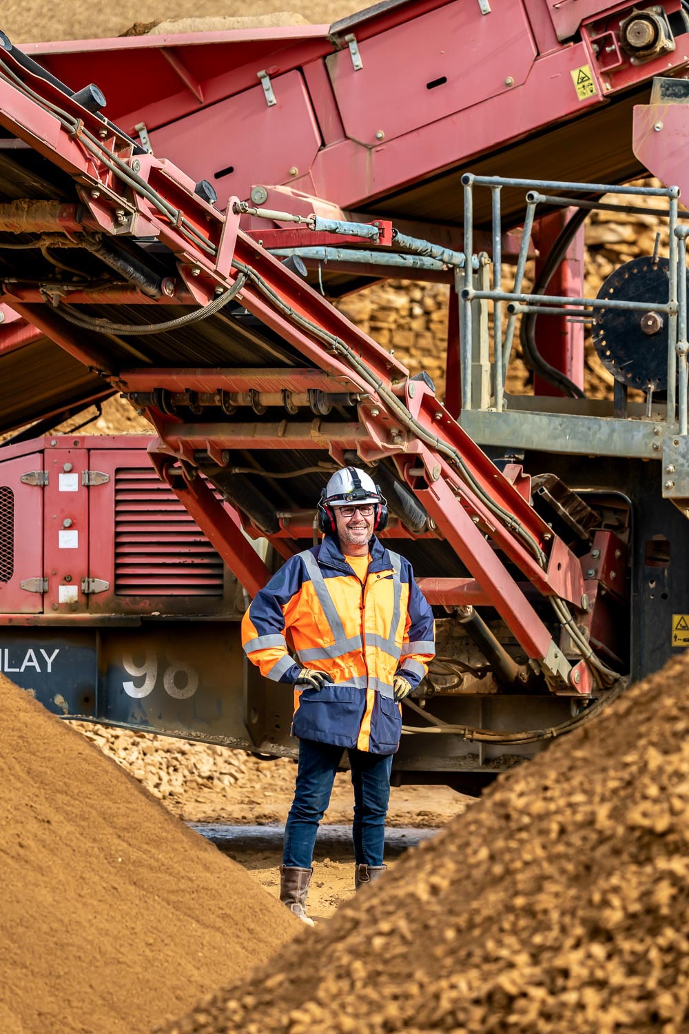 portraits de compagnons du Colas Routes par le photographe Julien CRESP